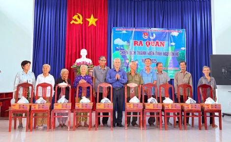 Bến Cầu: Ra quân chiến dịch Thanh niên tình nguyện hè năm 2025