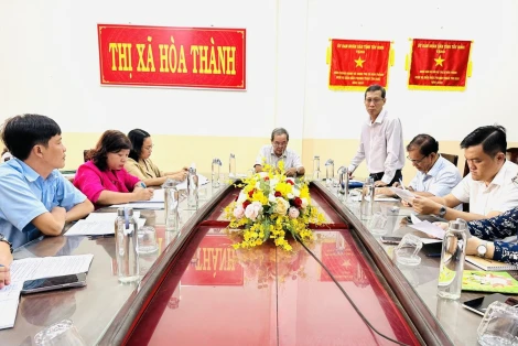 HĐND thị xã Hoà Thành: Thống nhất nội dung chương trình kỳ họp thường lệ giữa năm 2025