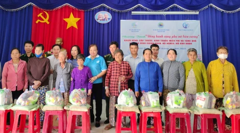 Hội Liên hiệp Phụ nữ huyện Châu Thành đồng hành cùng phụ nữ biên cương