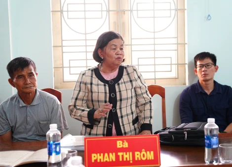 Rà soát, đánh giá một số nội dung mới liên quan vụ việc khiếu nại của bà Phan Thị Rôm