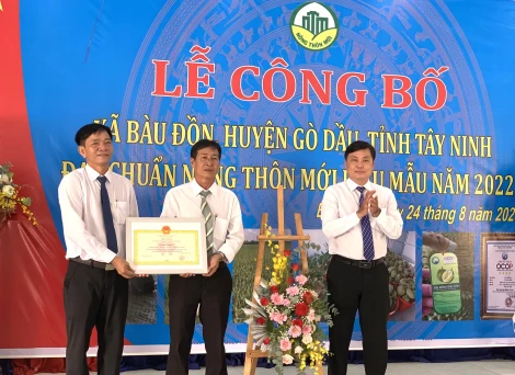 Gò Dầu: Diện mạo nông thôn khởi sắc nhờ Chương trình xây dựng nông thôn mới