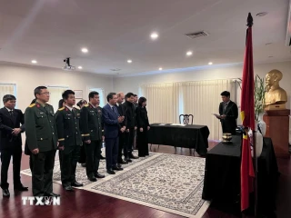 Lễ viếng, mở sổ tang nguyên Chủ tịch nước Trần Đức Lương tại LHQ và nhiều nước