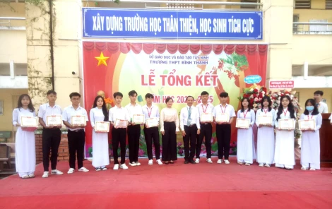 Trường THPT Bình Thạnh, thị xã Trảng Bàng tổng kết năm học 2024-2025