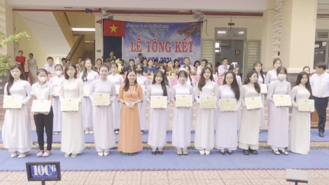 Trường THPT Huỳnh Thúc Kháng tổng kết năm học 2024–2025