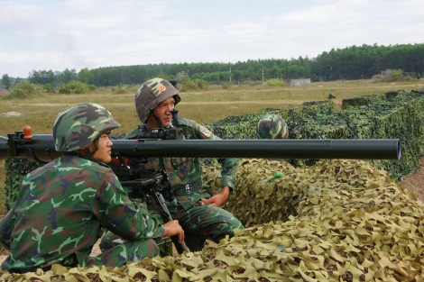 Sức mạnh ở Tiểu đoàn 15 SPG-9