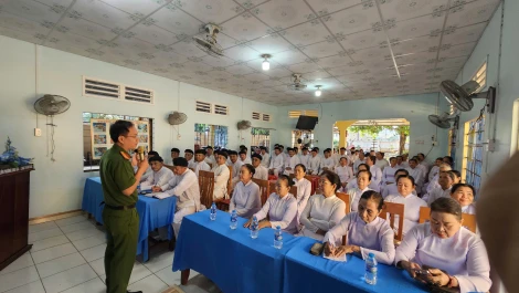 Cảnh giác với tội phạm trộm cắp trong các cơ sở tôn giáo