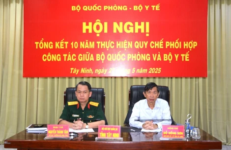 Bộ Quốc phòng – Bộ Y tế: Tổng kết 10 năm thực hiện quy chế phối hợp công tác