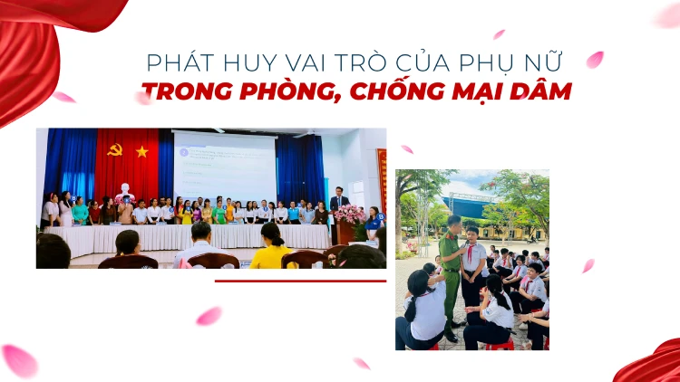 Phát huy vai trò của phụ nữ trong phòng, chống mại dâm