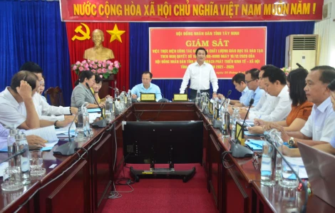 Bảo đảm chi ngân sách cho giáo dục, khắc phục hạn chế trong ngành