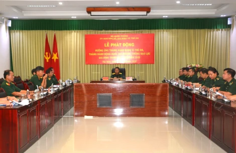 Bộ Quốc phòng: Phát động hưởng ứng Tháng hành động vì trẻ em và phòng, chống bạo lực gia đình trong quân đội