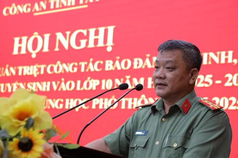 Bảo đảm an ninh, an toàn kỳ thi tuyển sinh vào lớp 10 và kỳ thi tốt nghiệp THPT năm 2025