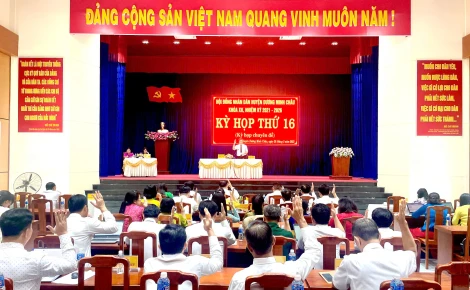 Thông qua các nghị quyết quan trọng và miễn nhiệm 2 Uỷ viên UBND huyện