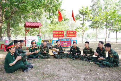 Khi giai điệu nối nhịp trái tim người lính