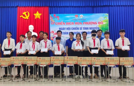 Tỉnh đoàn Tây Ninh: Ngày hội chiến sĩ tình nguyện vì đàn em thân yêu