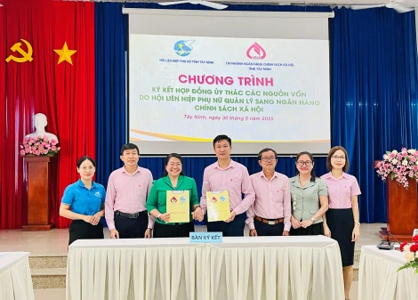 Uỷ thác nguồn vốn vay cho phụ nữ nghèo, phụ nữ yếu thế