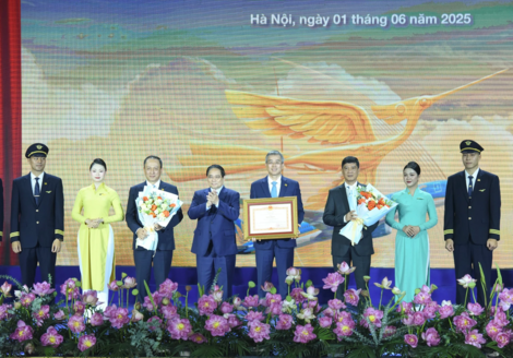 Thủ tướng Phạm Minh Chính dự Lễ kỷ niệm 30 năm thành lập Tổng Công ty Hàng không Việt Nam