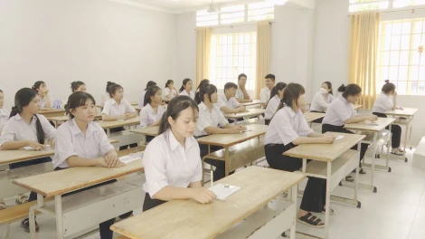 Bến Cầu: Hơn 450 thí sinh bước vào ngày thi đầu tiên tuyển sinh lớp 10