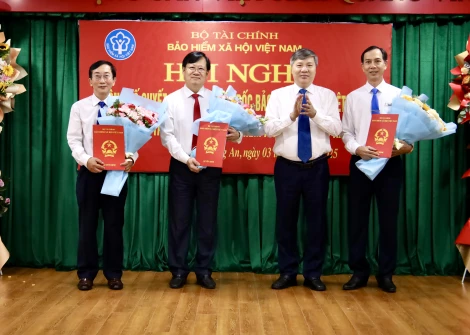Công bố quyết định điều động, bổ nhiệm Giám đốc Bảo hiểm xã hội khu vực XXIX
