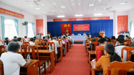 Quyền Chủ tịch UBND tỉnh tiếp xúc cử tri phường 1, thành phố Tây Ninh