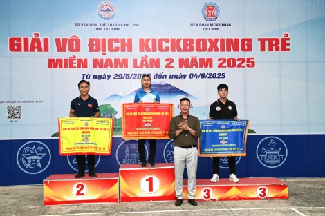 Tây Ninh đoạt hạng Nhất toàn đoàn nữ lứa tuổi 13-14