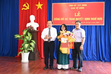 Trưởng Ban Tổ chức Tỉnh uỷ Nguyễn Thị Yến Mai nghỉ hưu trước tuổi