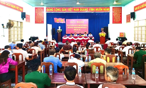 Đại biểu HĐND 2 cấp tiếp xúc cử tri xã Suối Đá