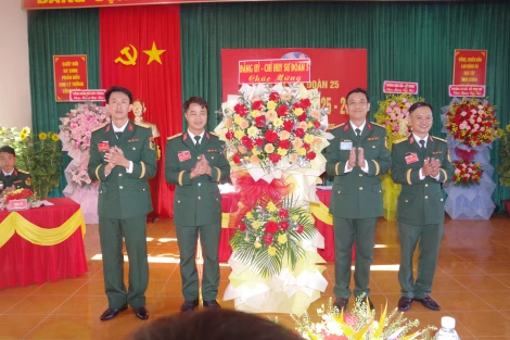 Đảng bộ Tiểu đoàn 25: Lãnh đạo hoàn thành tốt nhiệm vụ vận chuyển vật chất hậu cần, kỹ thuật