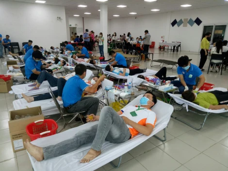 Phường An Hoà: Vận động hiến máu nhân đạo đạt 100% chỉ tiêu