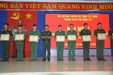 Trung đoàn 174: Hoàn thành tốt nhiệm vụ huấn luyện chiến sĩ mới năm 2025