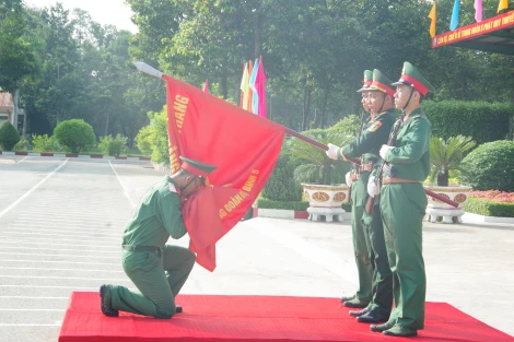 Trung đoàn 5, Sư đoàn 5: Tuyên thệ chiến sĩ mới năm 2025
