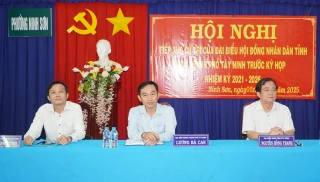 Cử tri phường Ninh Sơn, thành phố Tây Ninh kiến nghị sớm xử lý tình trạng ngập úng cục bộ ở địa phương