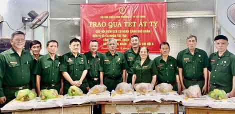 Hội Cựu chiến binh tỉnh: 6 tháng đầu năm 2025, sửa chữa 65 căn nhà tạm, nhà dột nát cho hội viên