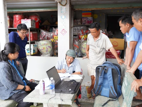 Gò Dầu tổ chức đo đạc, kiểm kê phục vụ công tác giải phóng mặt bằng dự án cao tốc