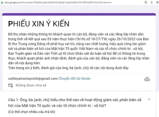 Ban Tuyên giáo và Dân vận Tỉnh uỷ tổ chức điều tra dư luận xã hội đợt 2 năm 2025