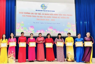 Cán bộ Hội Phụ nữ tận tâm, sáng tạo