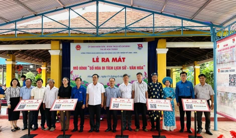 Hoà Thành: Ra mắt ứng dụng số hoá di tích lịch sử - văn hoá