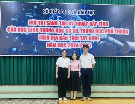 Khơi dậy đam mê sáng tạo khoa học kỹ thuật cho học sinh trung học