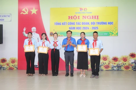 Châu Thành: Nâng cao chất lượng công tác Đoàn - Đội trường học