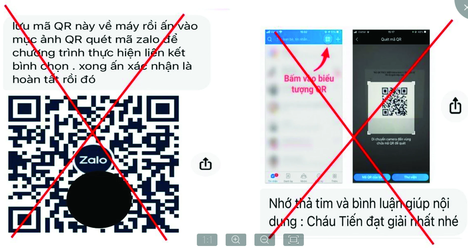 Mã QR độc hại- một trong các hình thức lừa đảo chiếm đoạt tài sản qua mạng