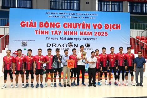 Kết thúc Giải bóng chuyền vô địch tỉnh năm 2025