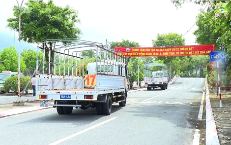 Sát hạch cho hơn 300 thí sinh có giấy phép lái xe quá hạn