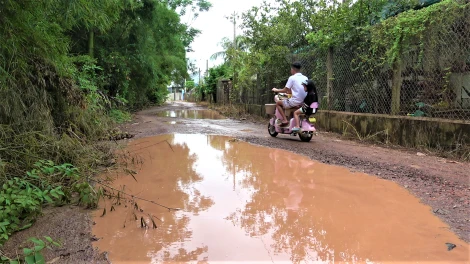 Xã Tân Hội, huyện Tân Châu: Đường THO.19 xuống cấp