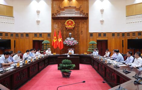 Thủ tướng chủ trì cuộc họp Thường trực Chính phủ về 4 dự án, hồ sơ luật