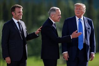 Ông Trump tố Tổng thống Pháp đưa tin sai lệch về việc ông rời hội nghi G7