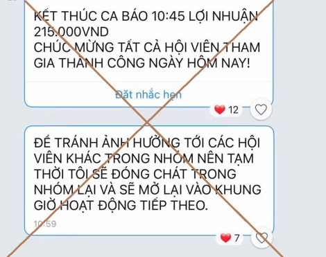 Cảnh giác trước thủ đoạn lừa đảo liên quan đến các hội, nhóm trên không gian mạng