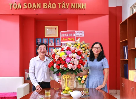 Chúc mừng Báo Tây Ninh nhân Ngày Báo chí cách mạng Việt Nam