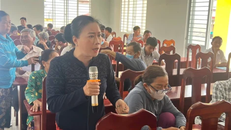 Lấy ý kiến về giá đất và phương án bồi thường dự án cao tốc TP. Hồ Chí Minh – Mộc Bài, đoạn qua huyện Bến Cầu