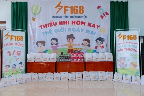 Khi yêu thương được gieo mầm từ trái tim–Hành trình đặc biệt của F168 tại Phú Yên