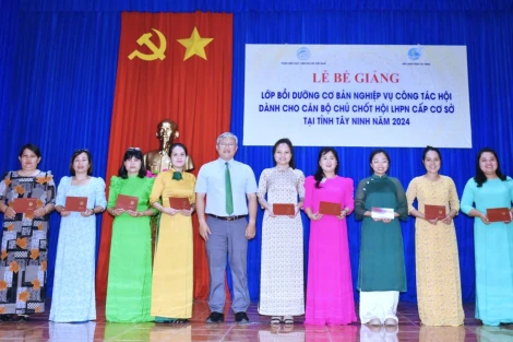 Nâng cao chất lượng cán bộ Hội Phụ nữ qua Đề án 1893