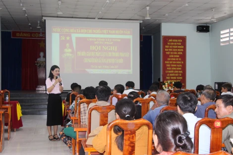 Sở Tư pháp: Tăng cường sự lãnh đạo của Đảng trong công tác phòng, chống tội phạm